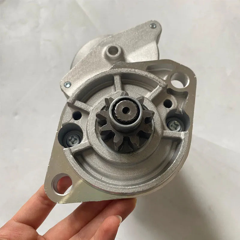 Starter Motor 17123-63016 for Kubota KX121-3 Excavator 2.0KW 12V-Replacement Aftermarket Parts