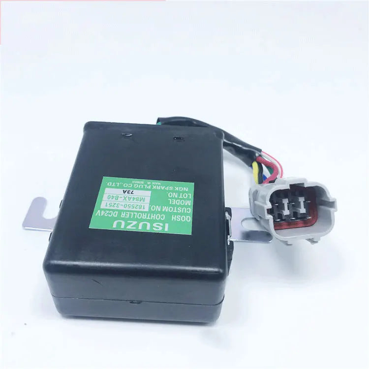 Starter Relay 182550-3251 Tachnmeter Sensor Control Unit for Isuzu 4JG1 4JG2 6BG1 Engine John Deere 135C 180 210 470GLC 600C 800C Excavator-Replacement Aftermarket Parts