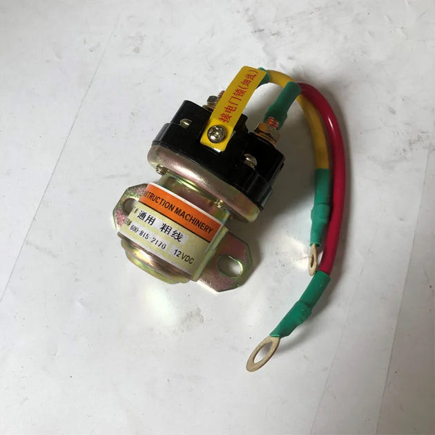 Starter Relay 600-815-2170 for Komatsu Excavator PC200-6 PC200-7 PC220-7 PC350LC-6-BeeSpareParts
