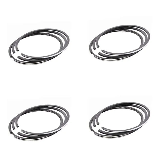 STD Piston Ring 4 Units 1 Set for Mitsubishi S4K S4KT Engine Caterpillar CAT E120B E312 E320-BeeSpareParts