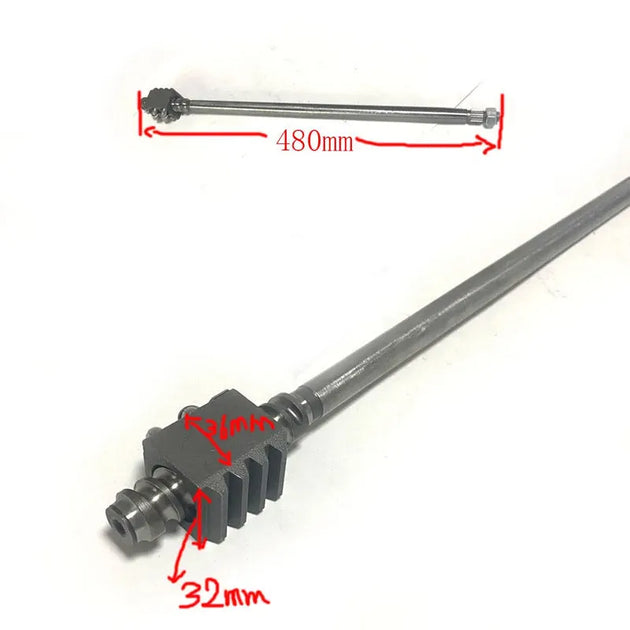 Steering Shaft 67211-41120 For Kubota Compact Tractor B7200D B7200E-Replacement Aftermarket Parts
