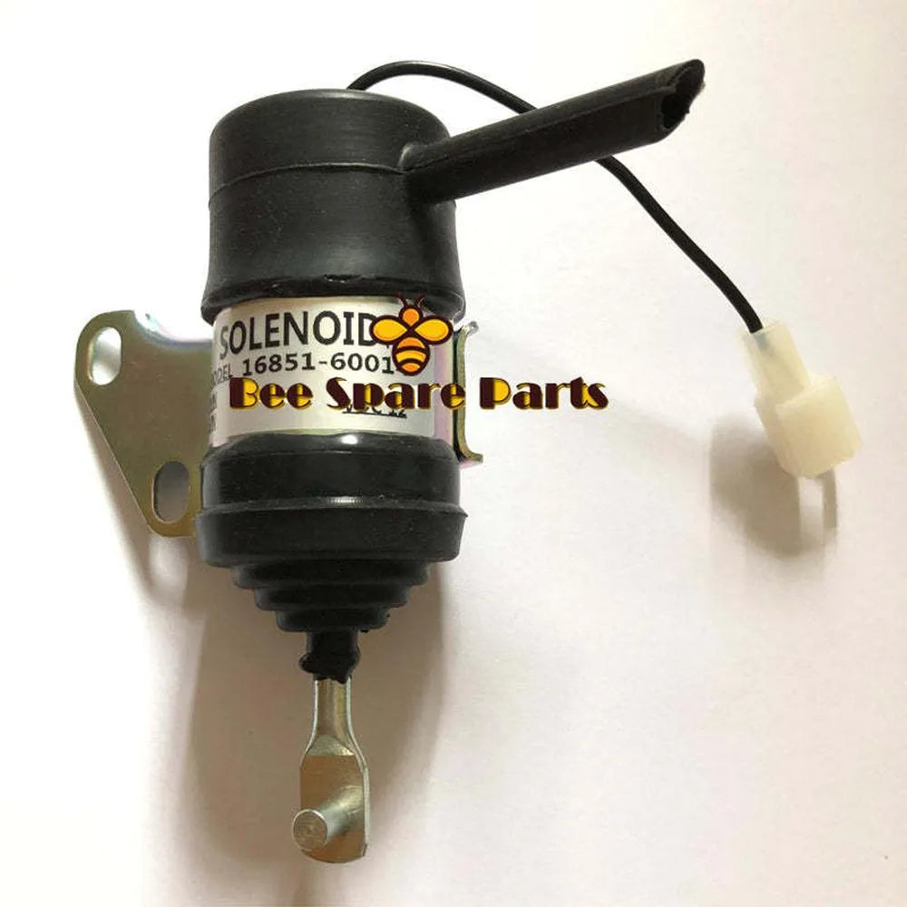 Stop fuel shut off Solenoid for Kubota BX1500D-48-54 tractor Z602 Engine-Replacement Aftermarket Parts