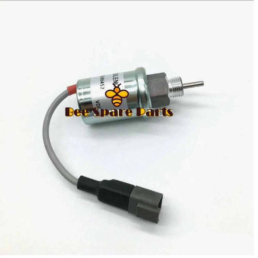 Stop Solenoid 185206450 185206420 185206192 185206451 185206452 for Perkins Engine 404D-22G 2306 Series-BeeSpareParts