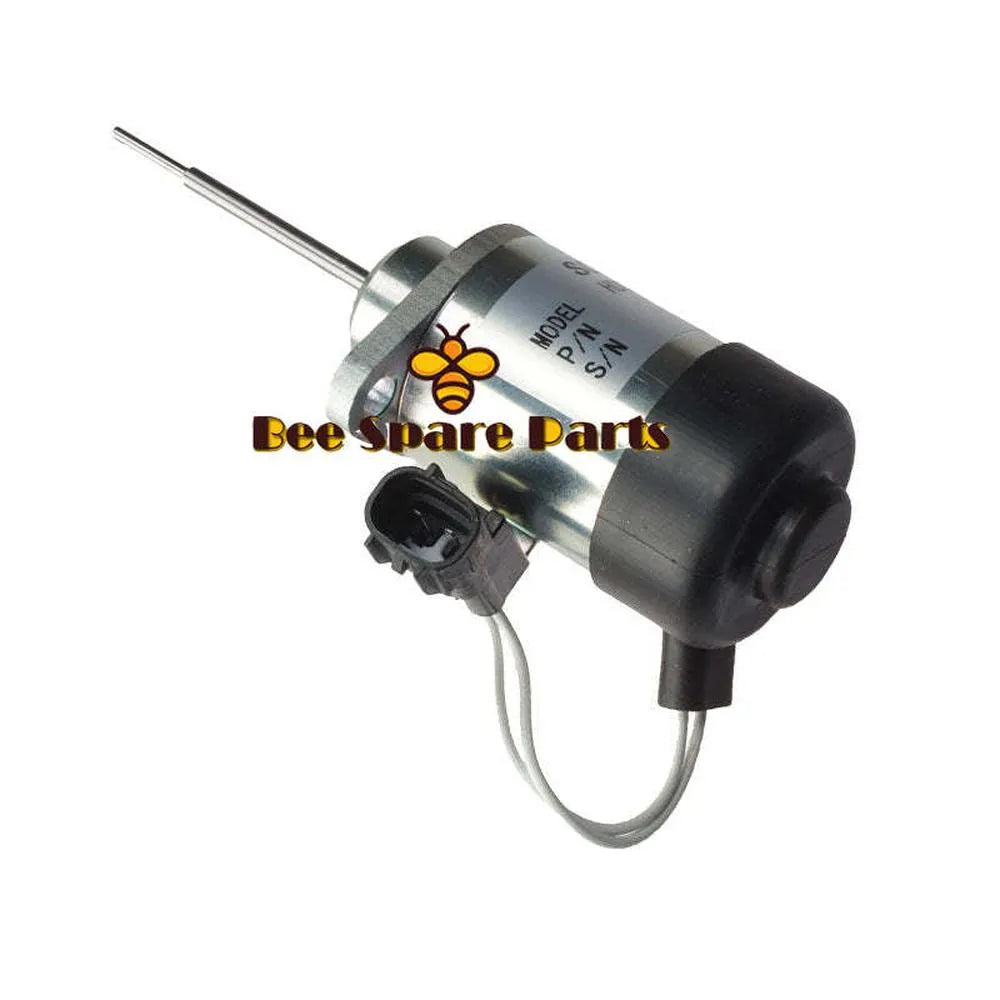 Stop Solenoid 1E411-60012 for Kubota 325 Miller Mig Welder Trailblazer D902 Engine-Replacement Aftermarket Parts