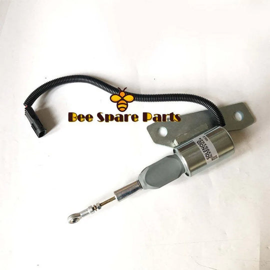 Stop Solenoid 3991624 3967019 SA-4959-12 12V for R225-7 R220-5 Diesel Aftermarket Parts-Solenoid & Solenoid Valve-BeeSpareParts