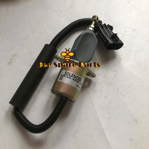 Stop Solenoid SA-4806-12 for Kubota Engine-Replacement Aftermarket Parts