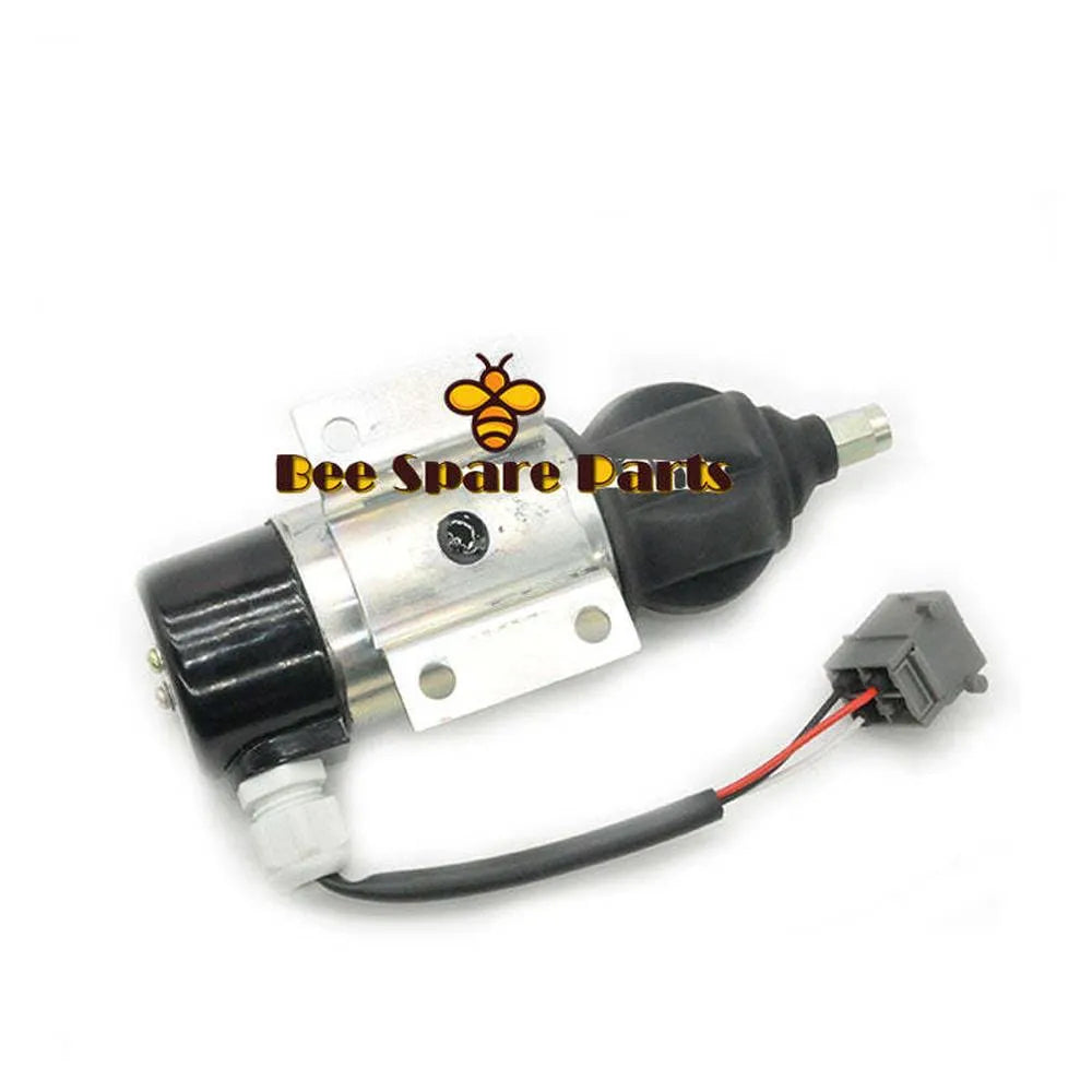 Stop Solenoid Valve 3726743 Fuel Shutdown Solenoid Cut Off Solenoid 24V-Replacement Aftermarket Parts