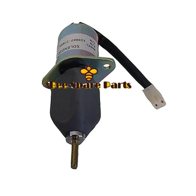 Stop Solenoide 425-36117 With Yanmar 4TNE106 106T Engine For Gehl SL7600 SL7800 Skid Loader-BeeSpareParts
