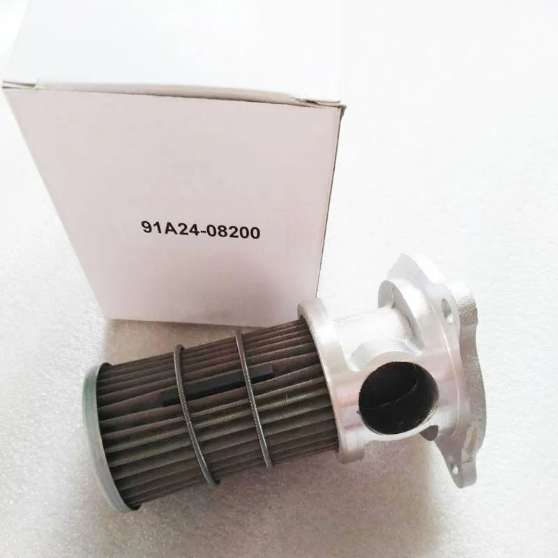 Strainer Transmission 91A24-08200 for Mitsubishi Forklift FD30N-F14E FD35N-F14E FD30N-F18C FD35N-F18C-Replacement Aftermarket Parts