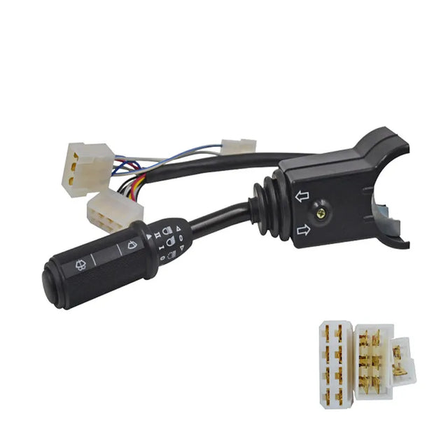 SWITCH RIGHT HANDLE LIGHTS AND WIPER FOR JCB 701/21202 701-21202 70121202-BeeSpareParts