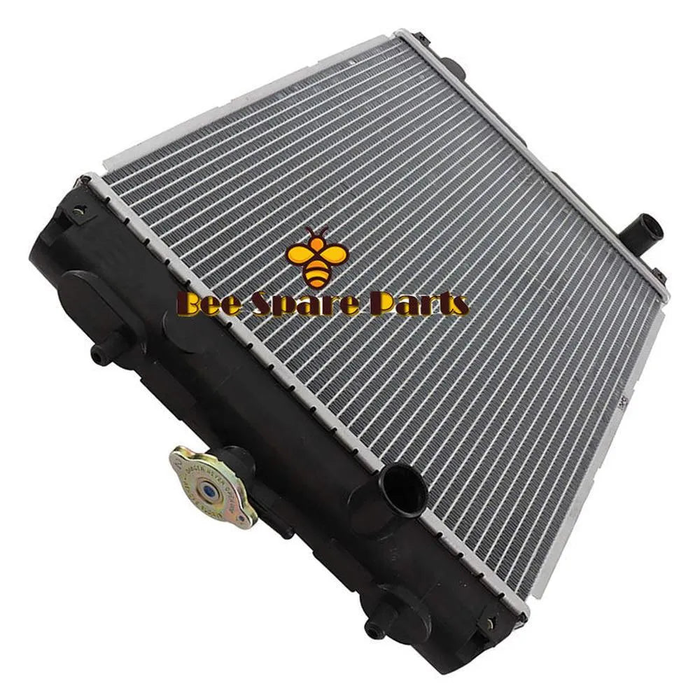 T1880-16002 Radiator - Aluminum Core T1880-16000 Compatible with Kubota Tractor L3240DT3 L3240F3 L3240GST3 L3240HSTC3 L3240HST3-Replacement Aftermarket Parts