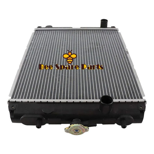 T1880-16002 Radiator - Aluminum Core T1880-16000 Compatible with Kubota Tractor L3240DT3 L3240F3 L3240GST3 L3240HSTC3 L3240HST3-Replacement Aftermarket Parts