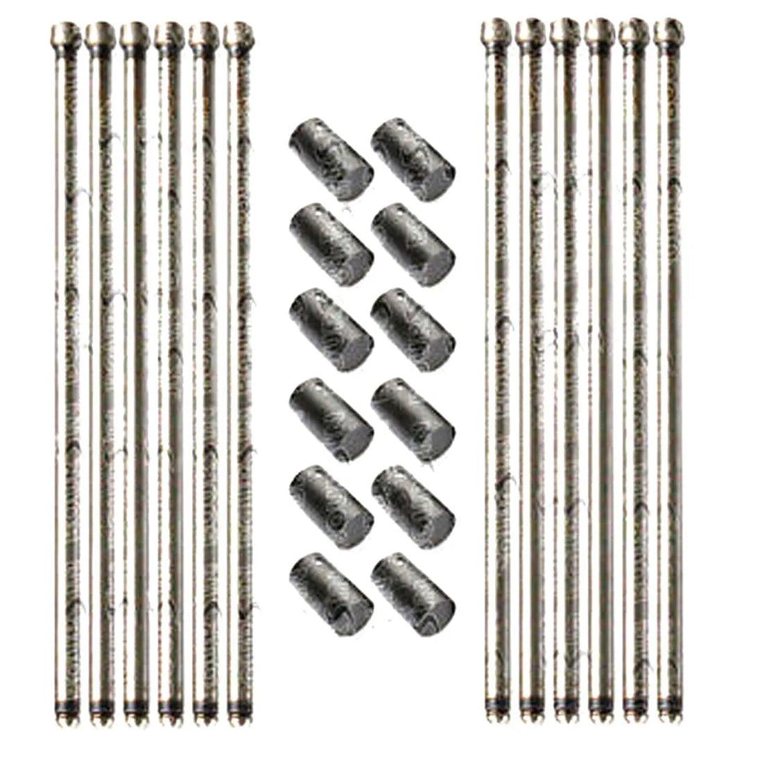 Tappet Valve Lifter Push Rod For Isuzu 6BG1 FSR FTR FVR Set of 24-Replacement Aftermarket Parts