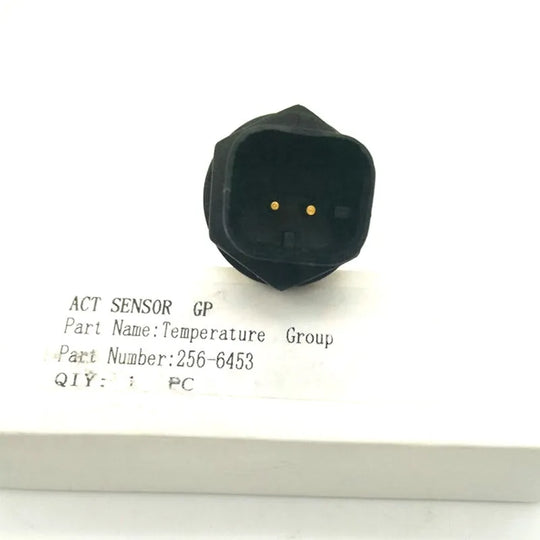 Temperature Sensor Switch Temp Sender 256-6454 for Caterpillar CAT M313D M315D M316D M318D M322D Excavator C4.4 C6.6 C9 Engine-Replacement Aftermarket Parts
