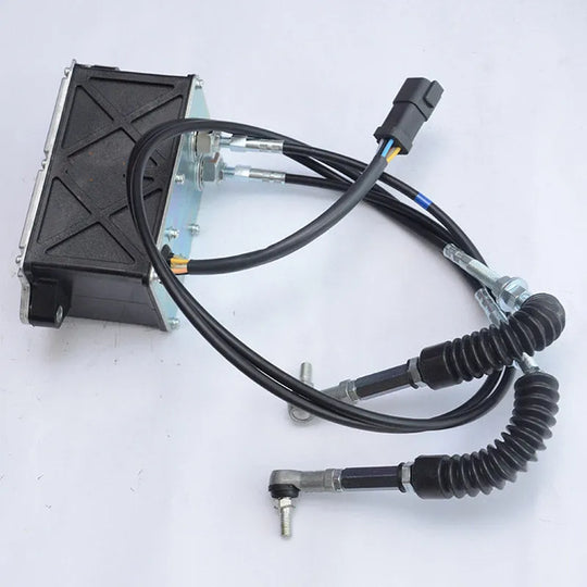 Throttle Motor For CAT 320B E312B Excavator with 2 Cables and 6 Terminal Plug-Replacement Aftermarket Parts