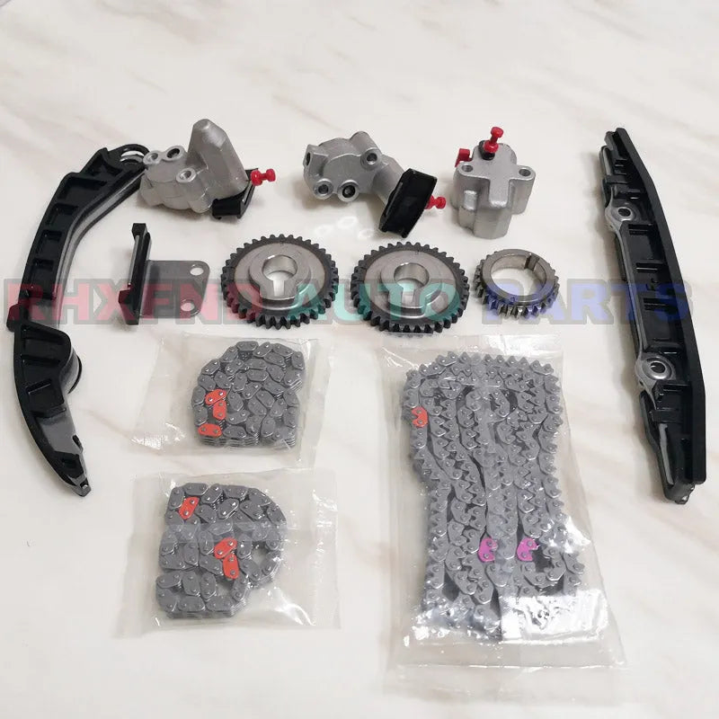 Timing Chain Distribution Tensioner Kit VQ25DE VQ25 Fit for Nissan TEANA V6 2.5L-商业/工业-BeeSpareParts