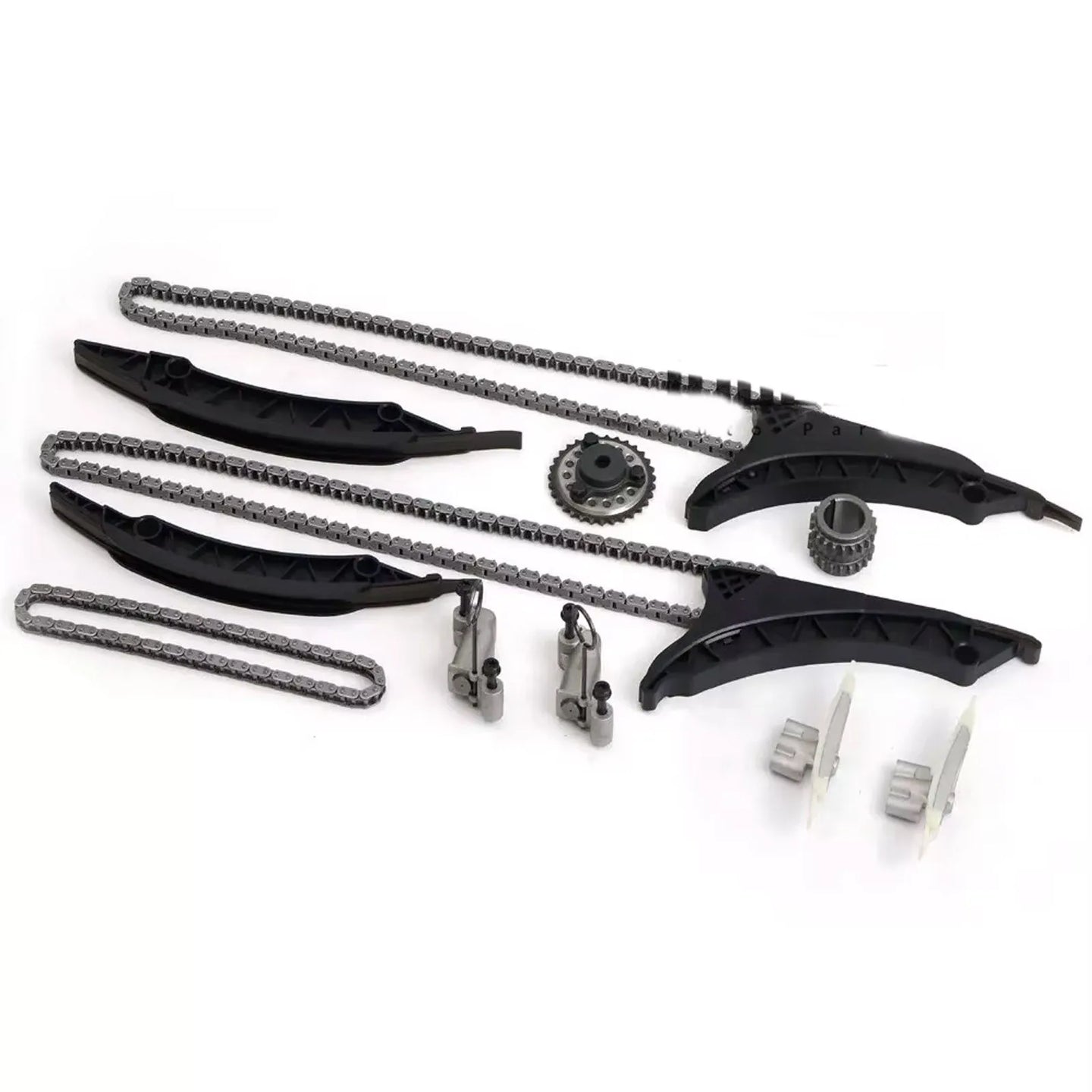 Timing Chain Guides Tensioner Kit for BMW 750Li M5 M6 F02 F10 F15 F90 N63N S63N 4.4L V8 Twin Turbo-BeeSpareParts