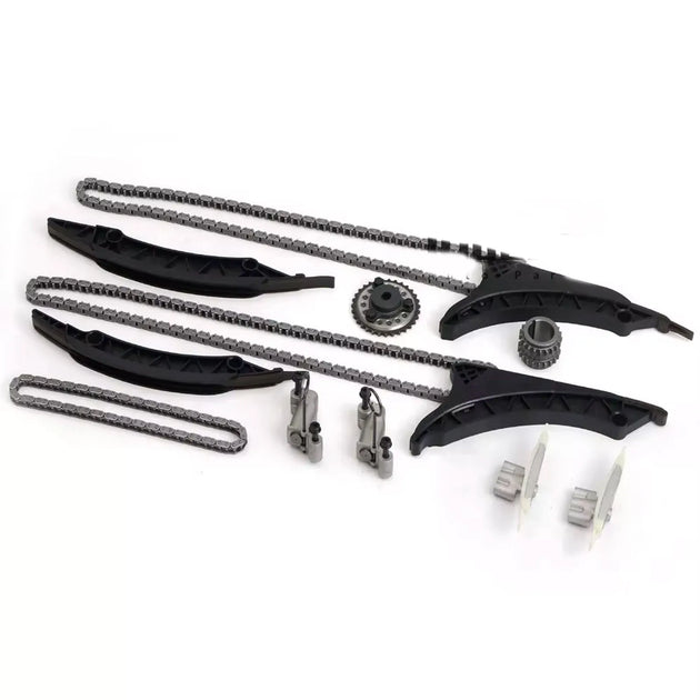 Timing Chain Guides Tensioner Kit for BMW 750Li M5 M6 F02 F10 F15 F90 N63N S63N 4.4L V8 Twin Turbo-BeeSpareParts