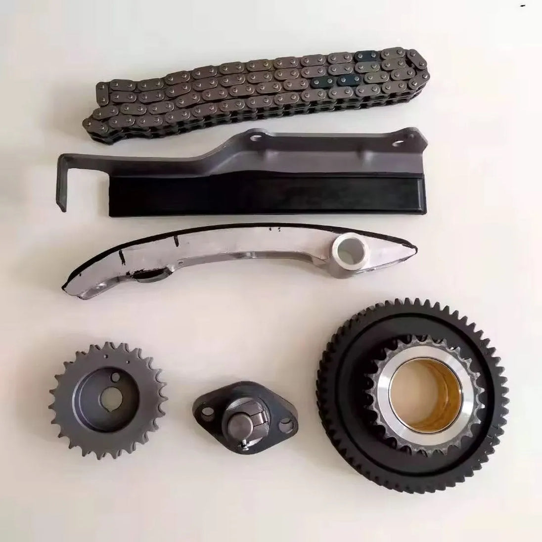 Timing Chain Kit For Mitsubishi Engine 4M40 4M40T 4M40-T 4M40-A Double Row Chain-Replacement Aftermarket Parts