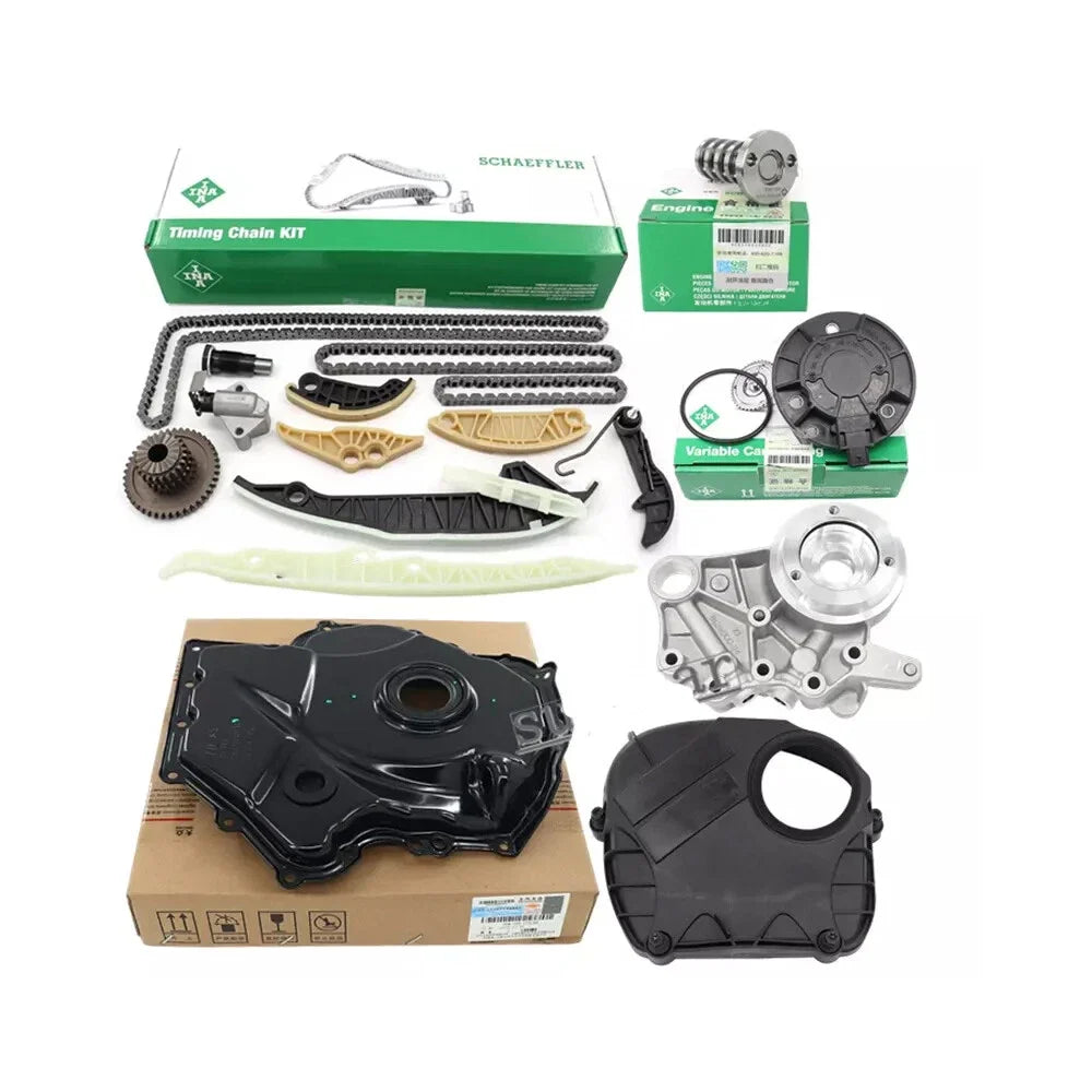 Timing Chain Kit For VW CC Jetta Tiguan Audi A4 A5 A6 Q5 1.8 2.0T Upgraded-BeeSpareParts