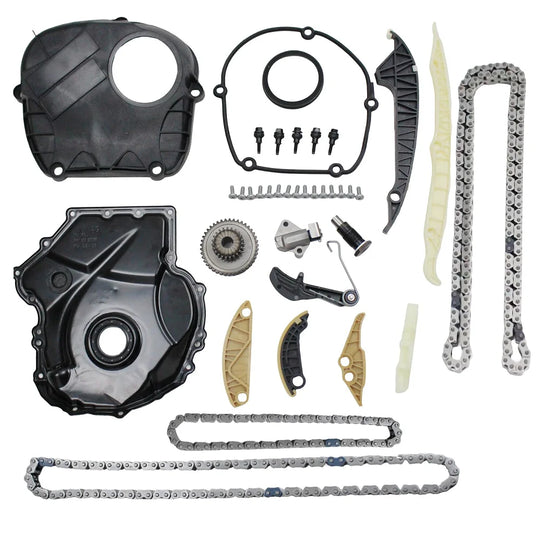 Timing Chain Tensioner Guide Kit For VW Audi A4 A5 1.8 2.0 CJEB CNCD CNCE-BeeSpareParts