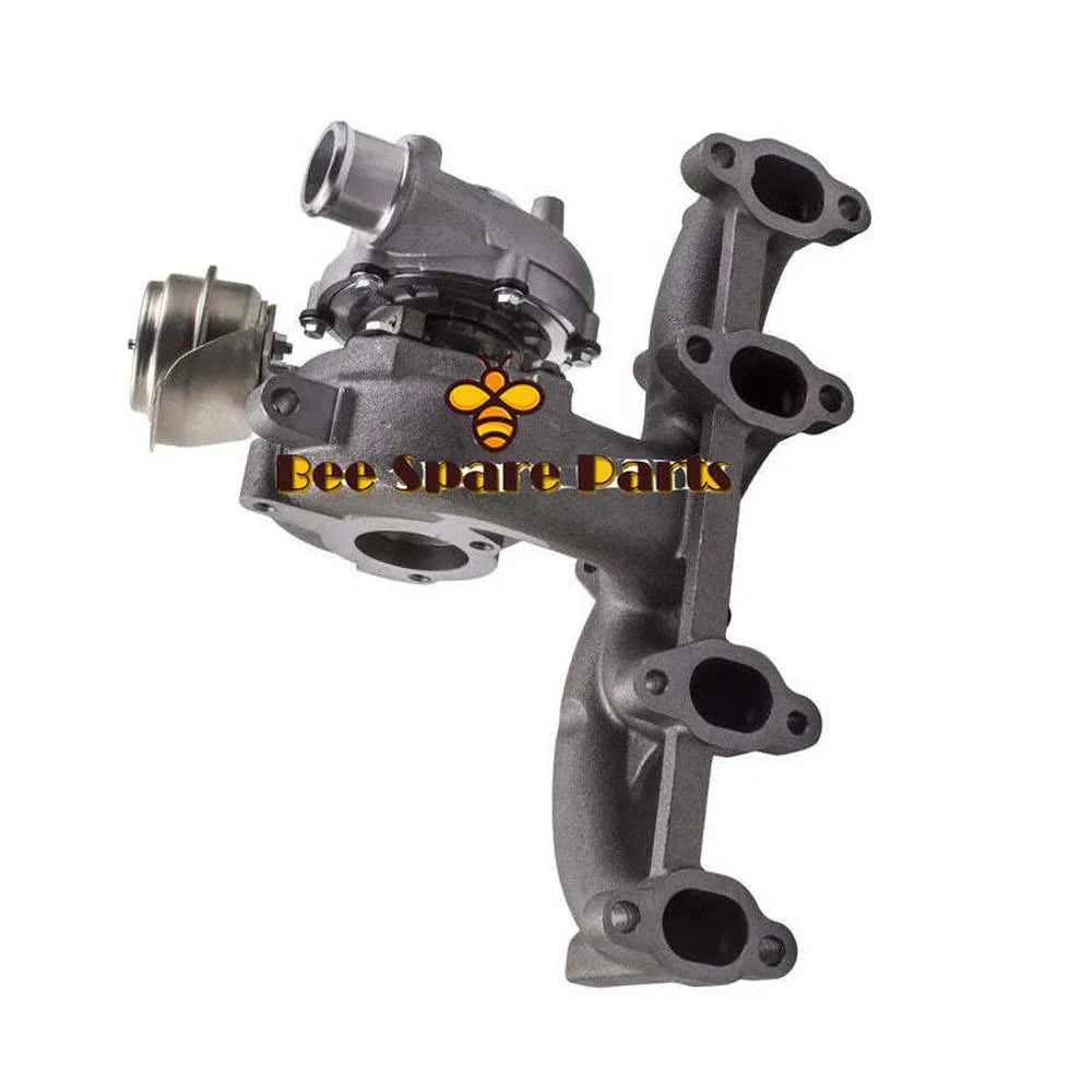 Turbo GT1749V Turbocharger With Exhaust Manifold 03G253014R for Audi Engine ALH/AHF/AJM/AUY PDUI-BeeSpareParts