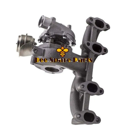 Turbo GT1749V Turbocharger With Exhaust Manifold 03G253014R for Audi Engine ALH/AHF/AJM/AUY PDUI-BeeSpareParts