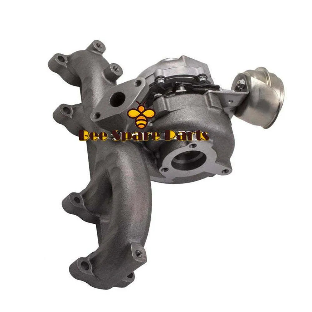 Turbo GT1749V Turbocharger With Exhaust Manifold 03G253014R for Audi Engine ALH/AHF/AJM/AUY PDUI-BeeSpareParts