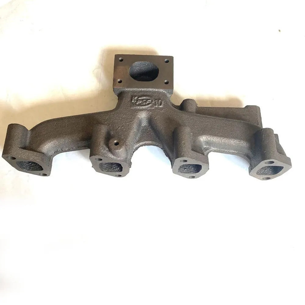 Turbo iron exhaust manifold pipe for ISUZU 4BD1 engine Hitachi EX100 EX120 SK100-Replacement Aftermarket Parts