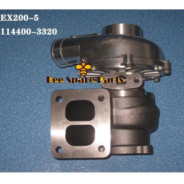 Turbo RHE61 Turbocharger 114400-3480 VA720032 for Isuzu 6BG1T Engine Hitachi EX200-5-Replacement Aftermarket Parts