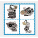 Turbo TD03 Turbocharger 1J152-17012 For Kubota Excavator SVL75 M6040DTC-1 M6040FC-1-Replacement Aftermarket Parts