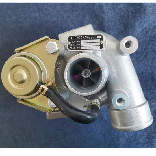 Turbo TD04-12T TD04-12TH-7.0 Turbocharger 1G565-17012 1C041-17014 for Kubota 3.3L V3300-T Engine-Replacement Aftermarket Parts