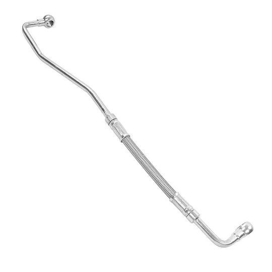 Turbocharger Fuel Inlet Pipe Stainless Steel Supercharger Oil Hose Fuel Inlet Tube D04503380 for D7E Engine-Replacement Aftermarket Parts