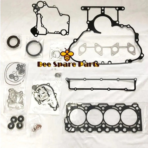 V3307 V3307T Engine Gasket Kit For Kubota M6040 M6060 Tractor Bobcat S650 S630-BeeSpareParts