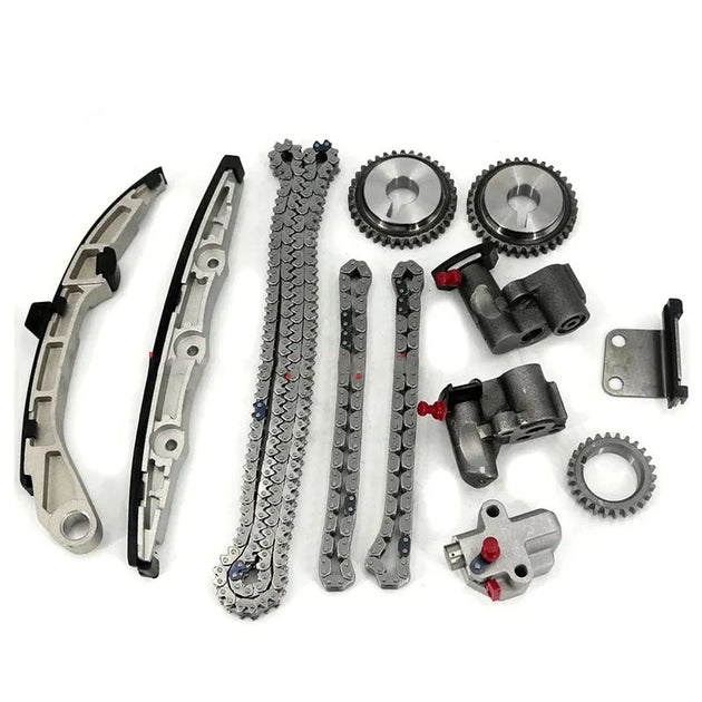 VQ23 VQ23DE Engine Timing Chain Distribution Kit for Nissan TEANA J31 V6 TK1038 2.3L 2.3 L-商业/工业-BeeSpareParts