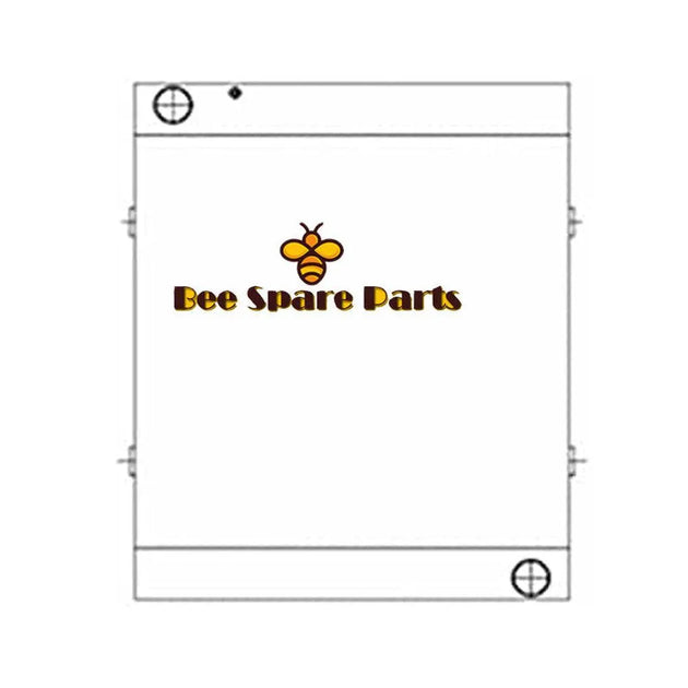 Water Radiator Core 923/02900 for JCB 3CX-BeeSpareParts