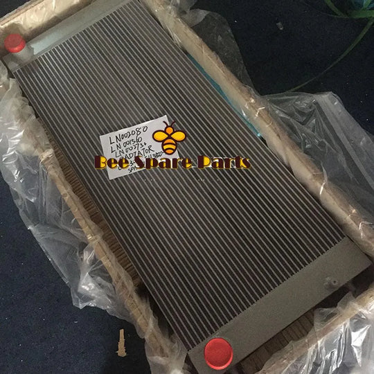Water Radiator Core LN002080 LN002730 for CASE CX360B Crawler Excavator-BeeSpareParts