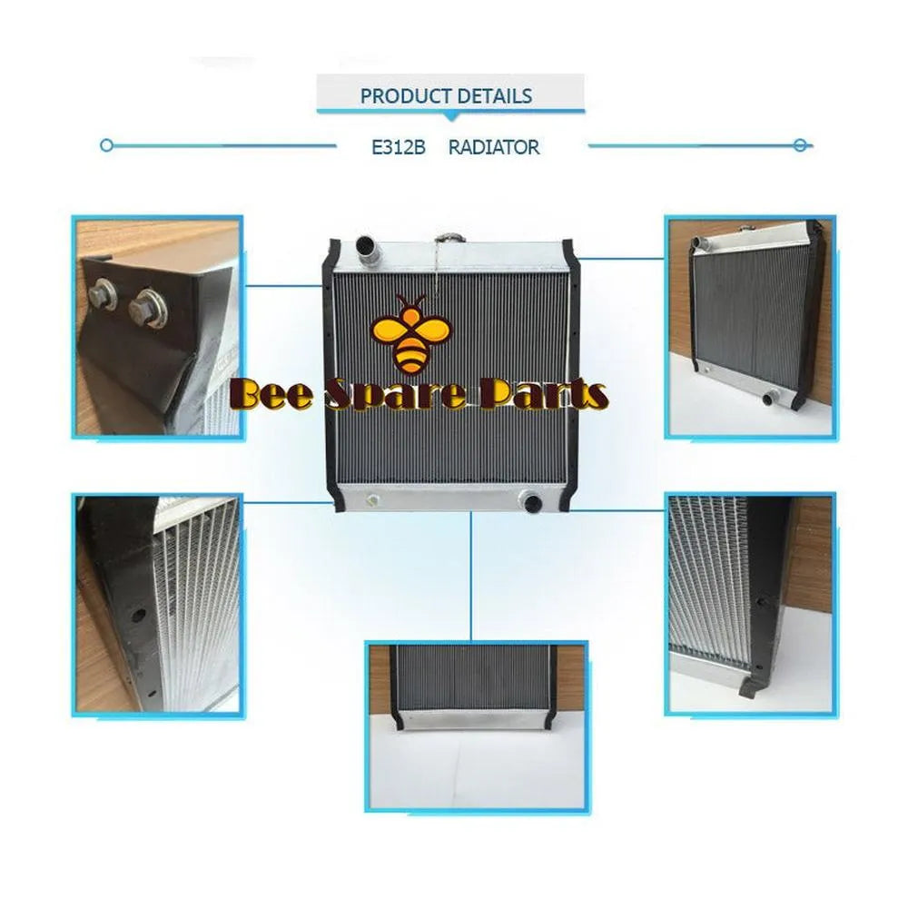 Water Tank Radiator 118-9948 for Caterpillar CAT 311B 312B E312B-Replacement Aftermarket Parts