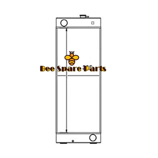 Water Tank Radiator 23B0373131 for Komatsu GD555-5 Grader-BeeSpareParts