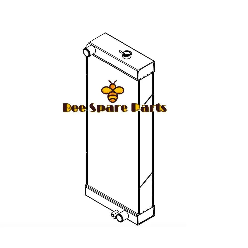 Water Tank Radiator 3535549 for Caterpillar CAT Excavator E326D E329D-NEW-Replacement Aftermarket Parts