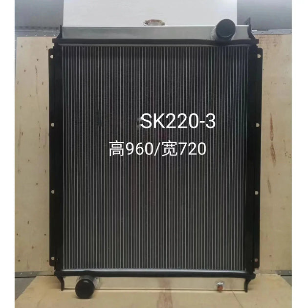 Water Tank Radiator Core ASS'Y 2452U418F1 for Kobelco SK220-3-BeeSpareParts