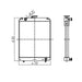 Water Tank Radiator for CASE CX55 Mini-Excavators-BeeSpareParts