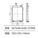 Water Tank Radiator For Kobelco Excavator SK75 SK60-6 SK60-7 SK70SR-BeeSpareParts