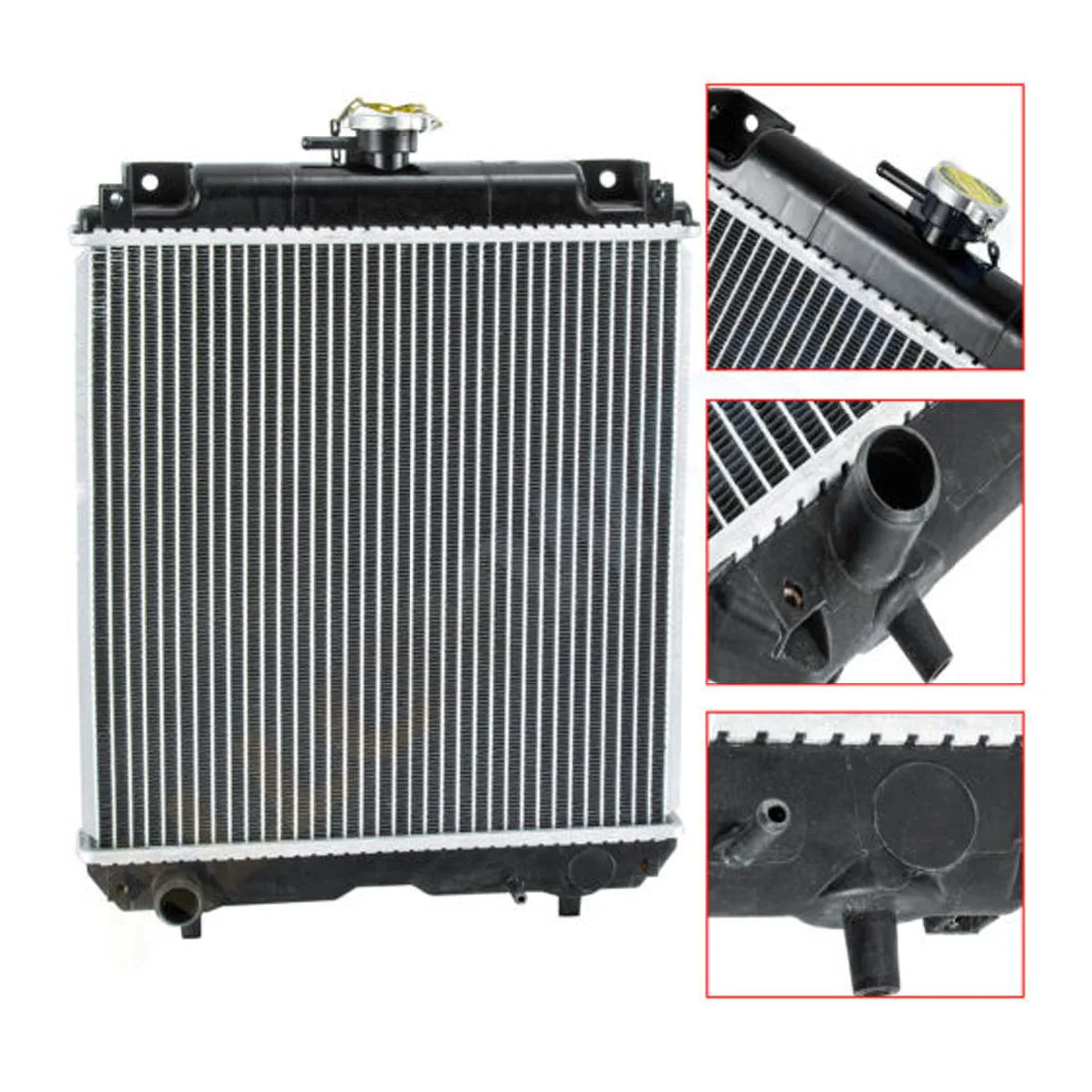 Water Tank Radiator RC411-42300 For Kubota U35S KX91-3S2 U35-3 Engine D1703-Replacement Aftermarket Parts