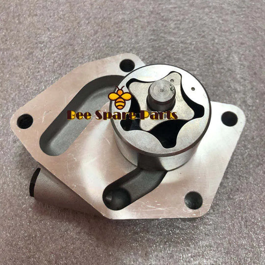 YM123900-32001 Oil Pump 123900-32001 For Komatsu WB97R-2 WB98A-2 Excavator PC110R-1 PW110R-1 Yanmar Engine 4TNV106 4TNE106-BeeSpareParts