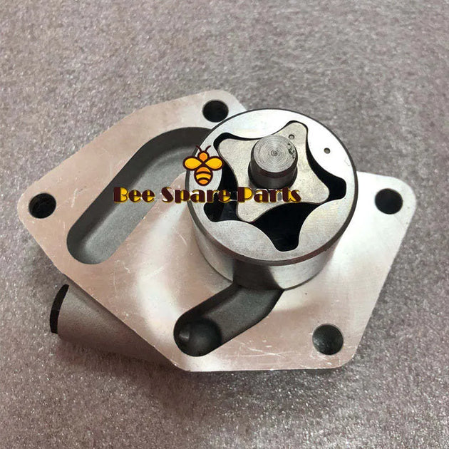 YM123900-32001 Oil Pump 123900-32001 For Komatsu WB97R-2 WB98A-2 Excavator PC110R-1 PW110R-1 Yanmar Engine 4TNV106 4TNE106-BeeSpareParts