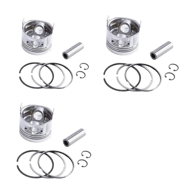 Z602 D902 Engine Piston 1J091-21110 1G460-21110 1G826-21110 1G826-21112 1G962-21112 For Kubota Tractor Excavator Turn Mowers-Replacement Aftermarket Parts